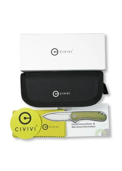 Ніж (C801K) Civivi Baklash Micarta Green (389549766)