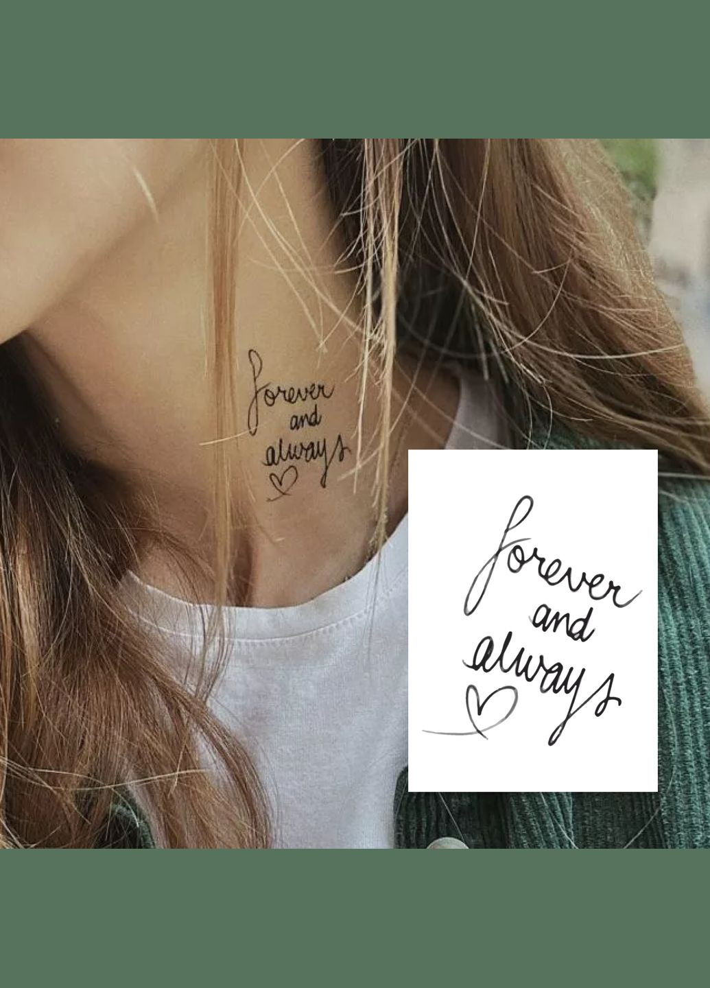 Временное тату "Обещания, обещания" Arley Sign (295265780)