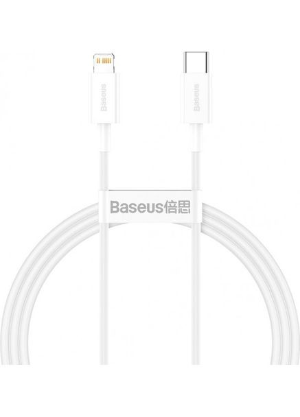 Кабель Superior Series Fast Charging Data Cable TypeC to iP PD 20W 2m White Baseus (297452660)