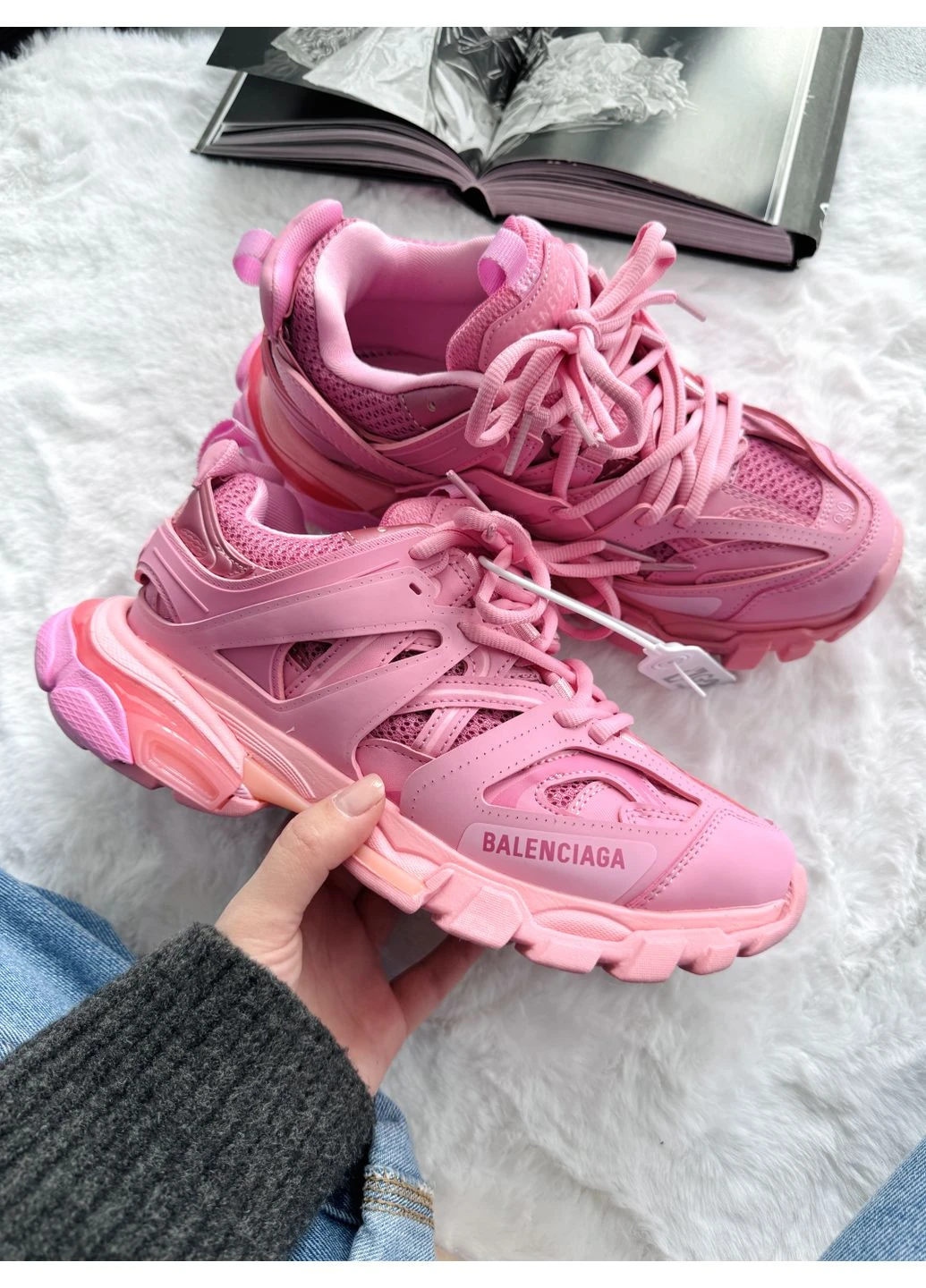 Комбіновані track pink демісезон Balenciaga 163914