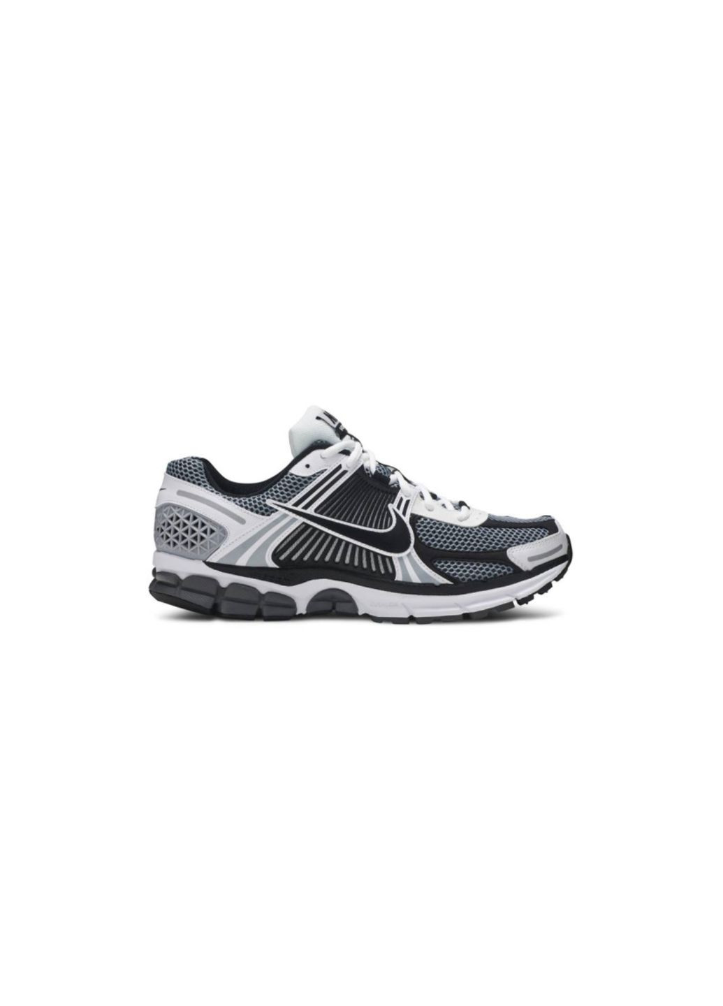 Цветные демисезонные кроссовки мужские zoom dark grey black white, вьетнам Nike Vomero 5