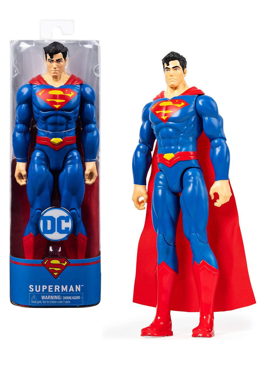 Ігрова фігурка Супермен 30см. DC Comics 12-inch SUPERMAN Action Figure. 11 точок артикуляції. Spin Master (365251581)