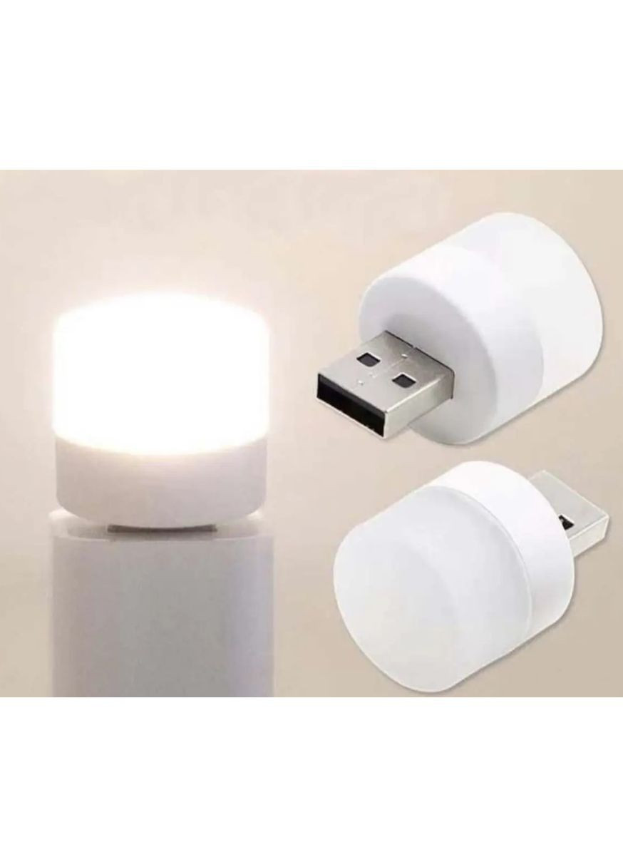 Світлодіодна портативна USB-лампа 5V/1W Білий 100 шт (2104618748) No Brand (367056631)