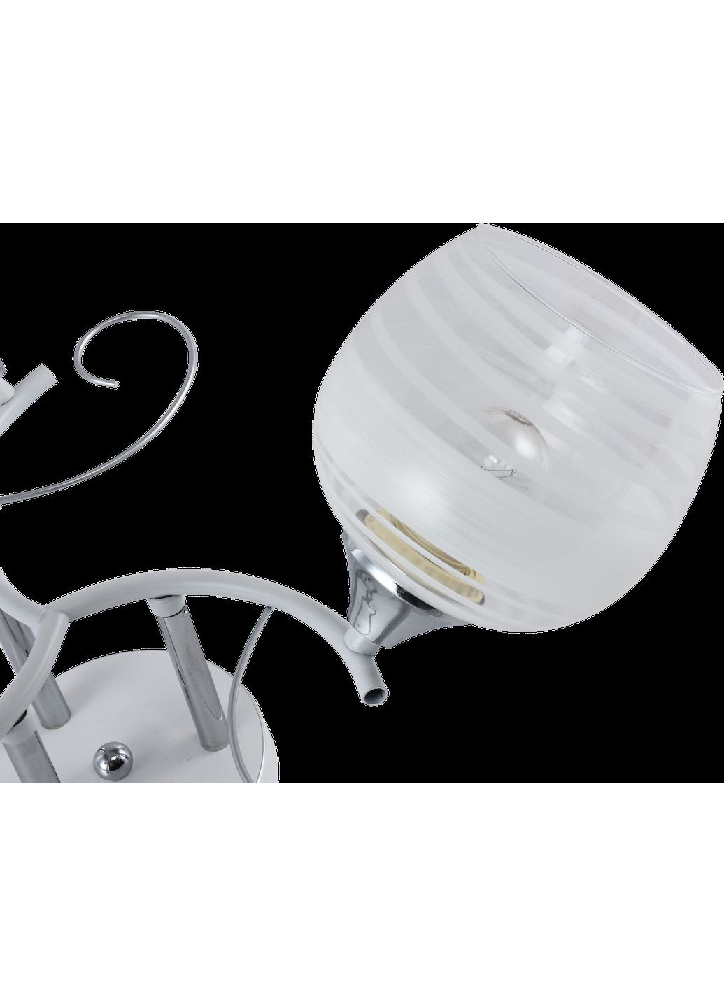 Люстра декоративна IS XA1250/3 White+Chrome на 3 плафони Valeso (372505300)