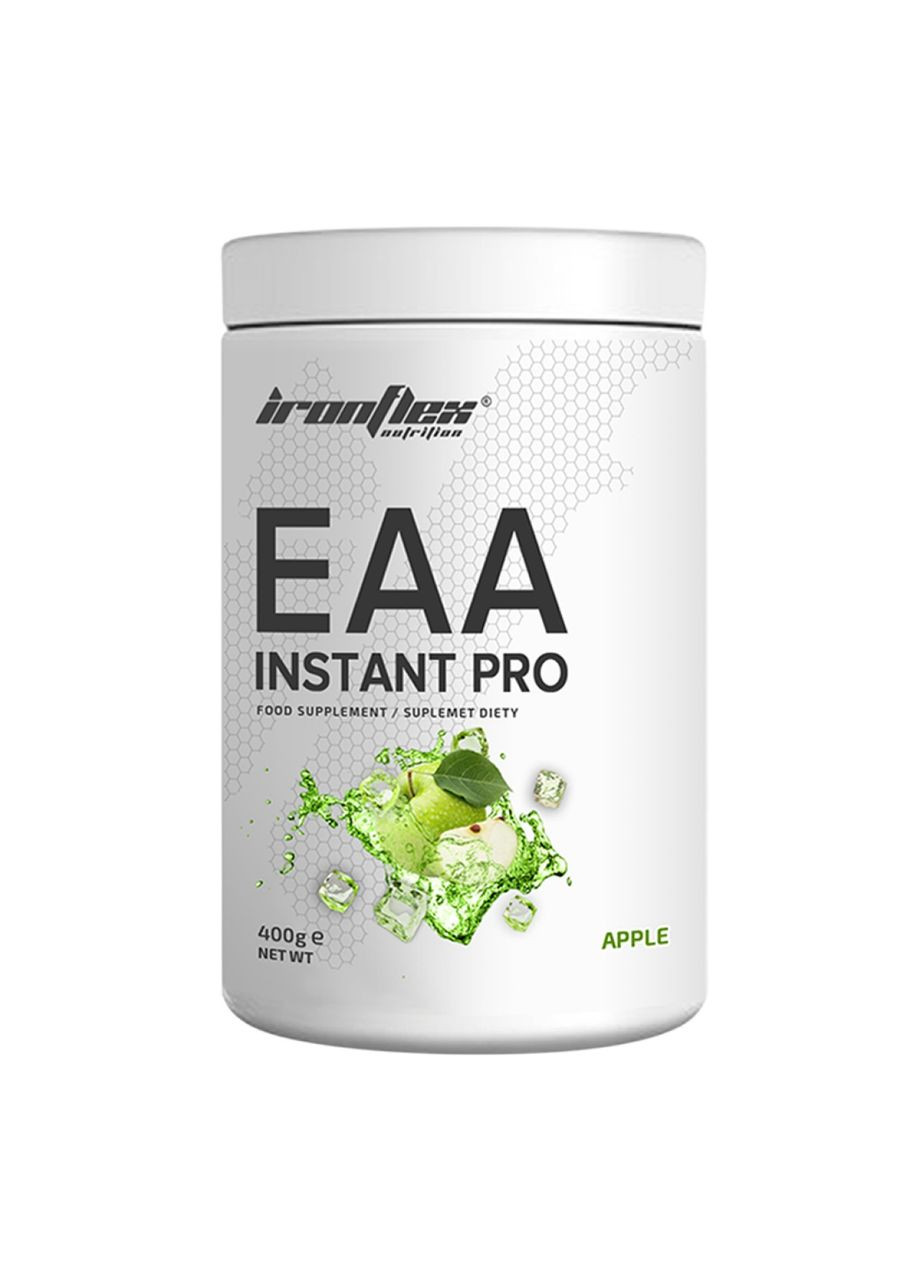 Аминокислоты EAA Pro Instant 400 g (Apple) Ironflex (291848534)