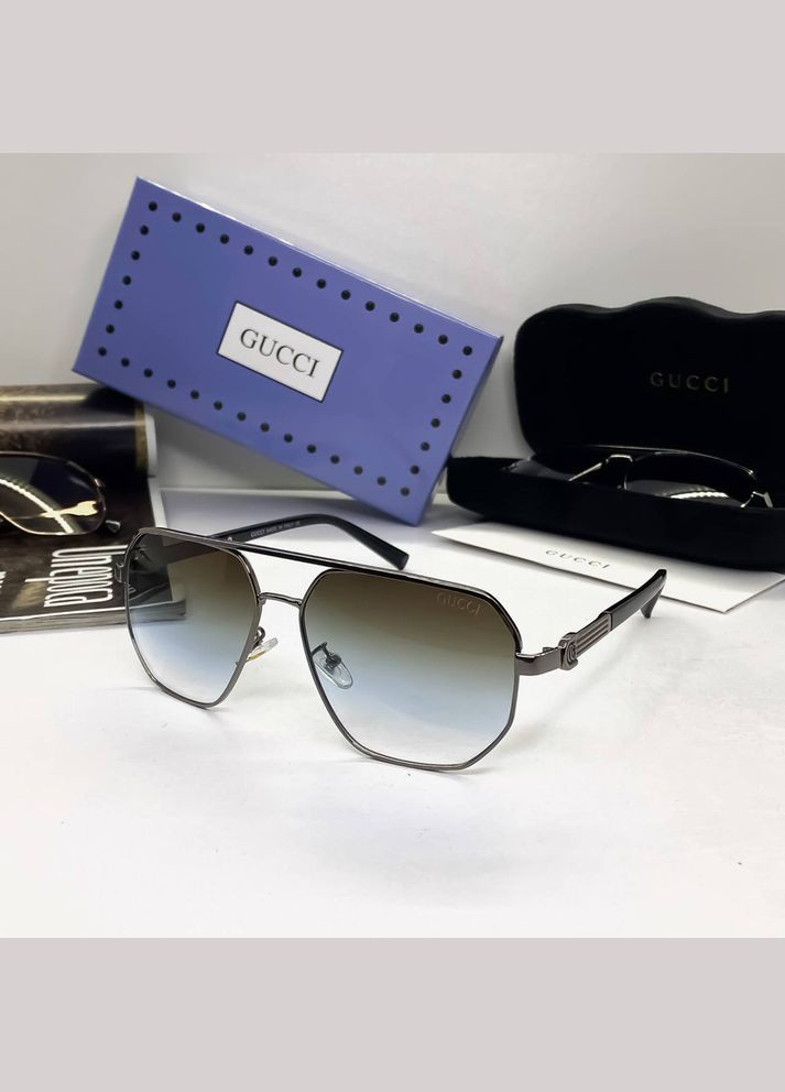 Мужские солнцезащитные очки (20087) grey No Brand (322157373)