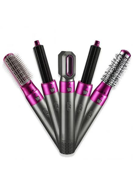 Фен стайлер 5 у 1 з насадками NJ-183 No Brand (331892999)