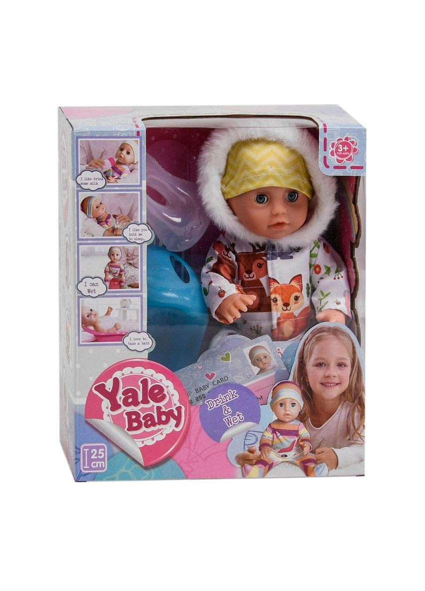 Пупс "Yale baby" в курточке (YL1917Q) MIC (362439209)