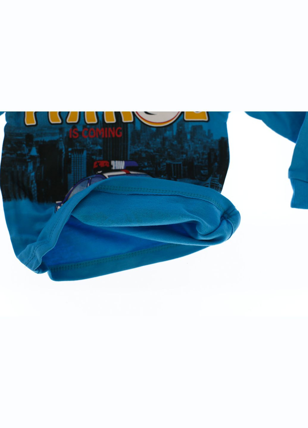 Синій зимній костюм з довгим рукавом для хлопчика на флісі patrol синій 86 см (27406) BABYKROHA