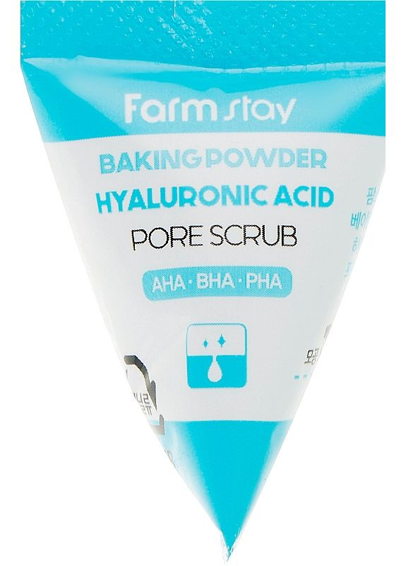 Скраб для обличчя із содою та гіалуроновою кислотою Hyaluronic Acid Baking Powder Pore Scrub 1x7g (2-890515) FarmStay (369795178)