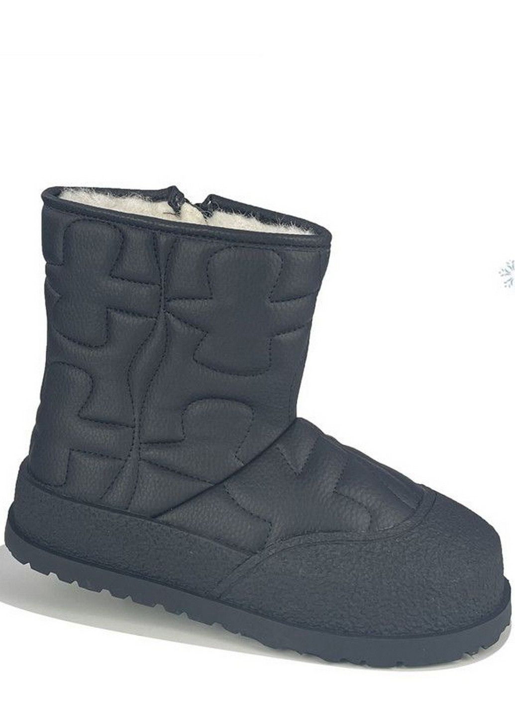 Черные угги на овчине cp40330-8 Jong Golf