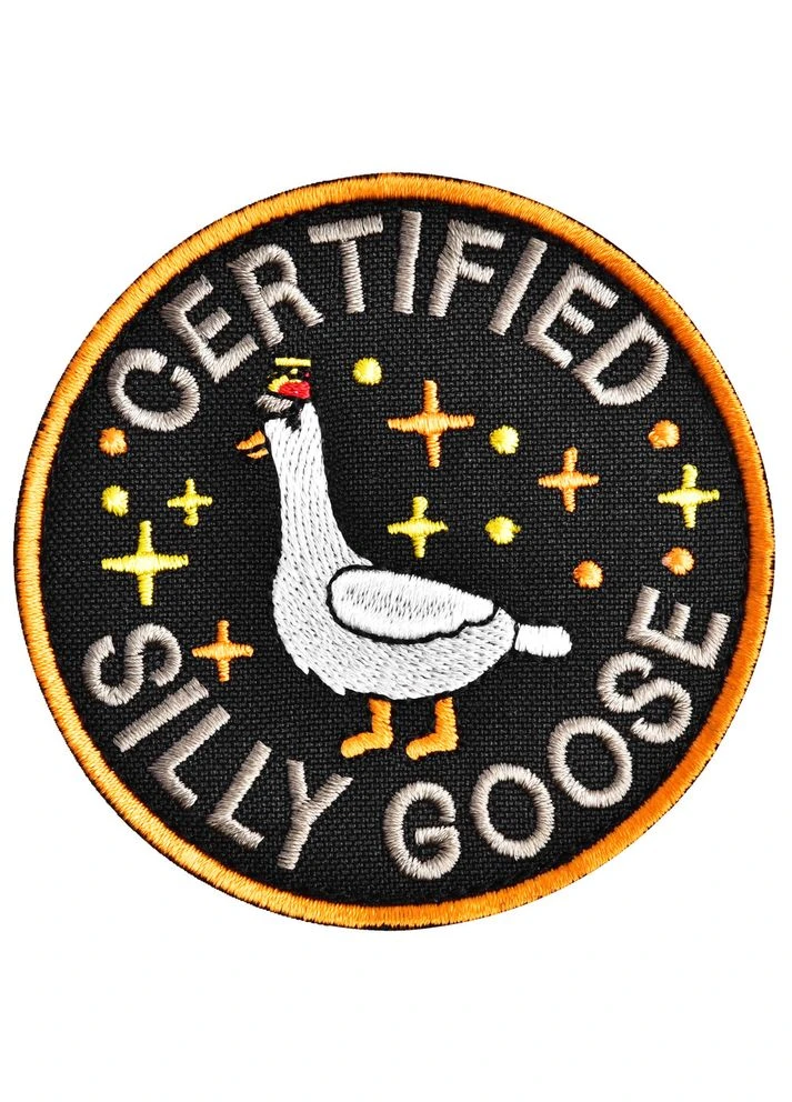 Шеврон нашивка "Certified Silly Goose" 7,6 см з липучкою (800030388) ТМ IDEIA (394555327)