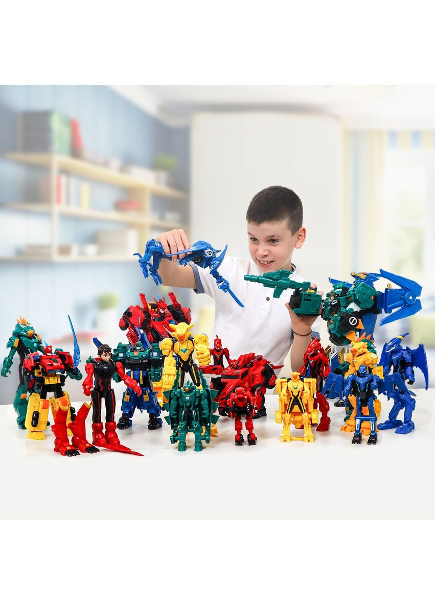 Ігровий набір з фігуркою ЛУЧІО (фігурка, динозавр-трансформер) DINOSTER (354692033)