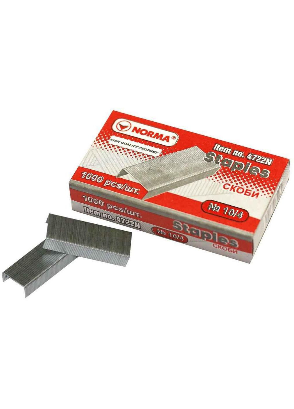 Скобы д/степлера,10 1000шт 4722 ТМ Norma (304062460)
