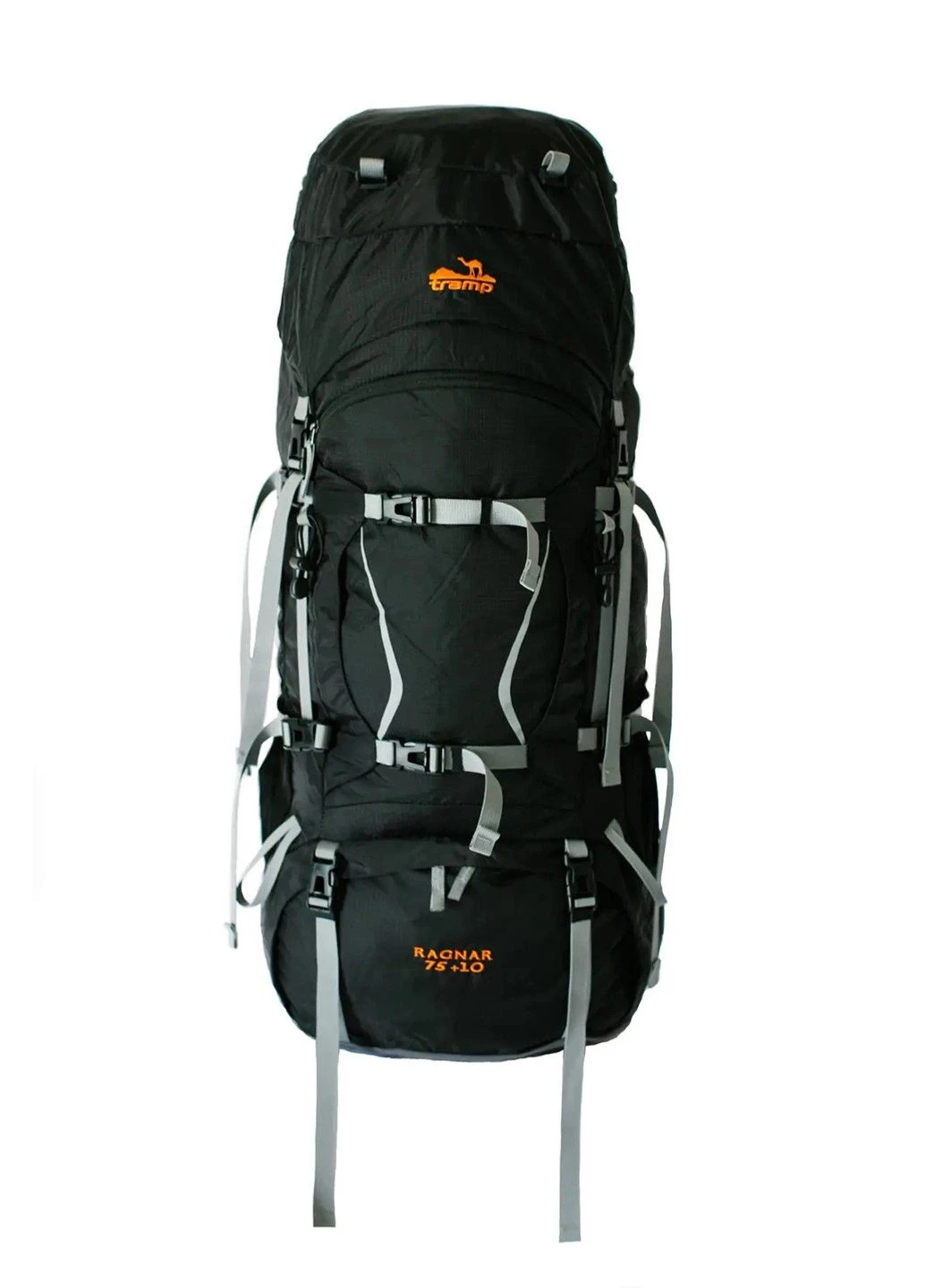 Туристичний рюкзак Ragnar 75+10 чорний - TRP-044-black - 75+10 л Tramp (358497672)
