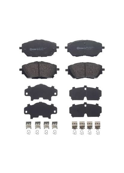 Колодки тормозные дисковые передние TOYOTA C-HR (_X1_) 10/16,TOYOTA COROLLA ESTATE (_E21_) 02/19,TOYOTA P 83 171 Brembo (361637170)