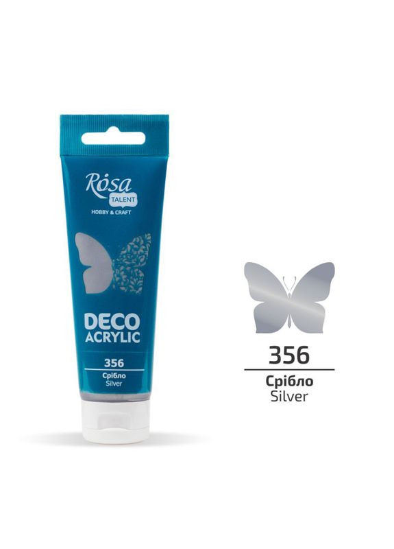 Фарба акрилова металік Talent 75 мл (322356) Rosa (342751429)