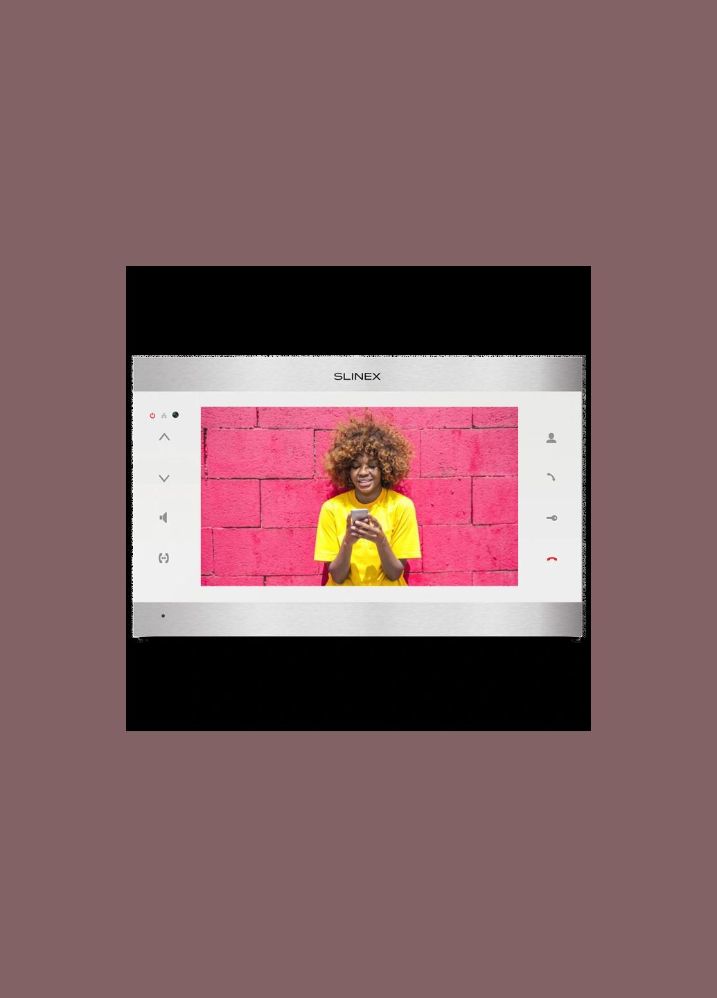 Відеодомофон 10” SL-10N Cloud (Silver+White) з Wi-Fi, детектором руху та записом відео Slinex (338565806)