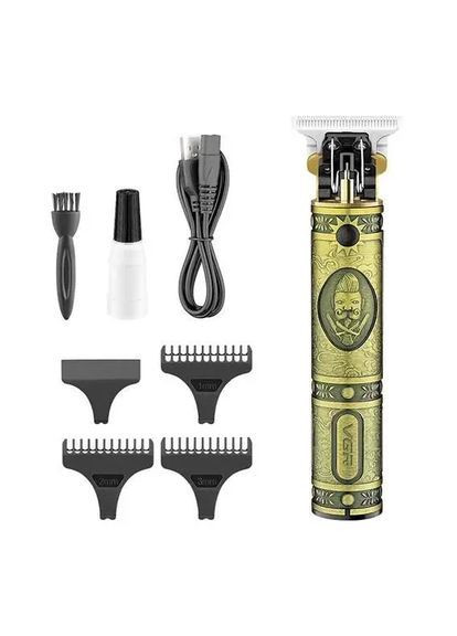 Акумуляторна машинка для стрижки волосся V- Професійний Тример для окантування бороди та вусів VGR 085 (372444655)