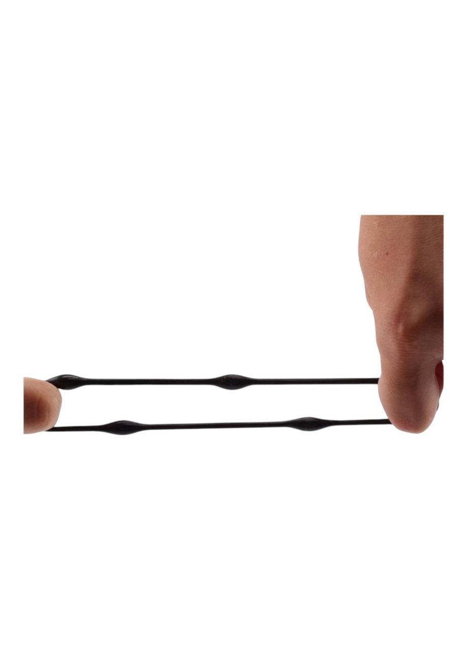 Набір ерекційних кілець із силіконовими кільцями для продовження статевого акту різного розміру чорного кольору STD (317747989)