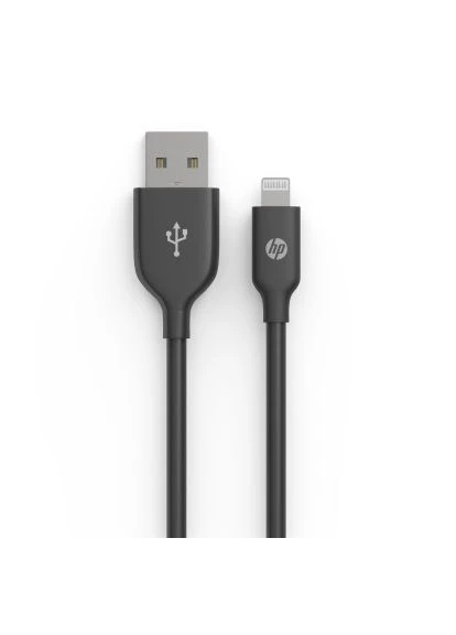 Дата кабель USB 2.0 AM to Lightning 1.0m 2.4A MFI HP (HP_DHC-MF101-1m) Hewlett Packard (396695354)