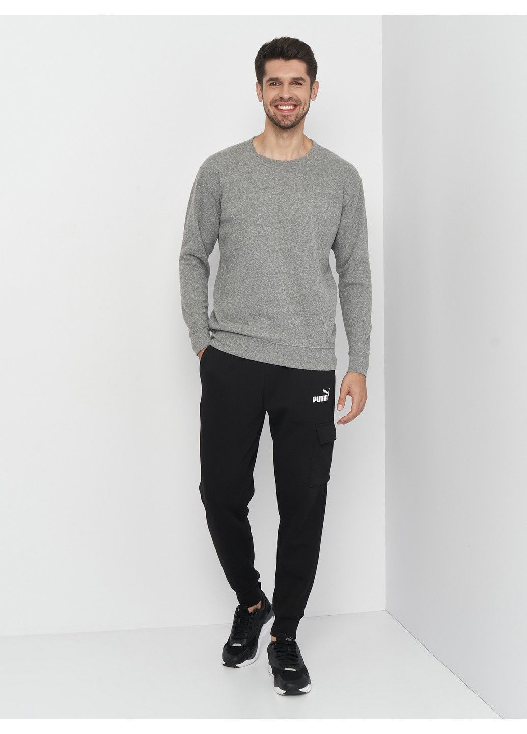 Сірий світшот League меланж (296736456)