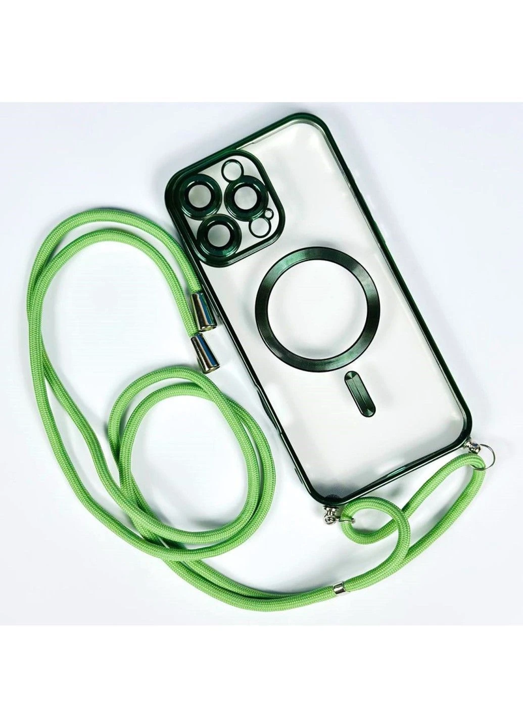 Чохол Crossbody Lanyard with Magsafe зі шнурком для iPhone 11 No Brand (382918819)