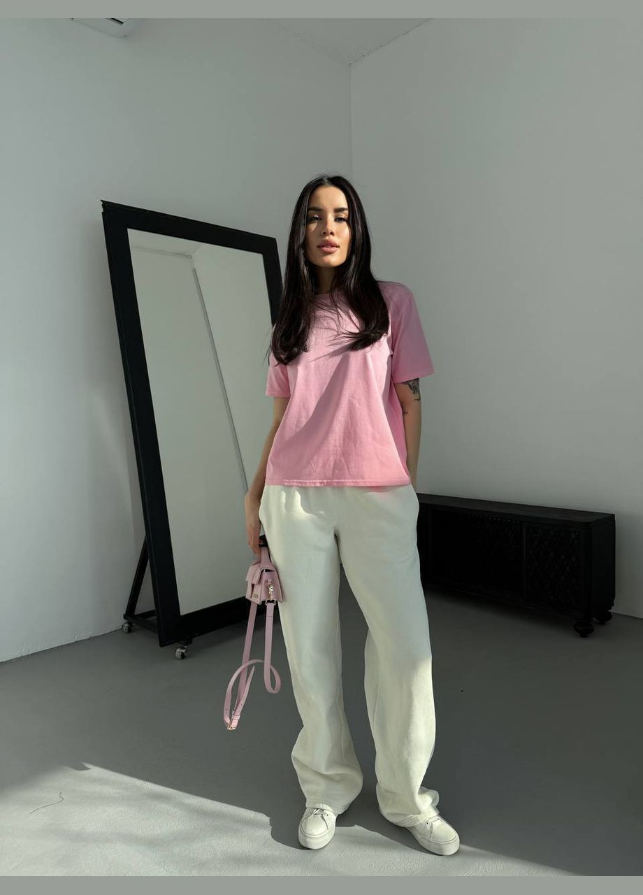 Бавовняна базова футболка Adelante - (334291856)