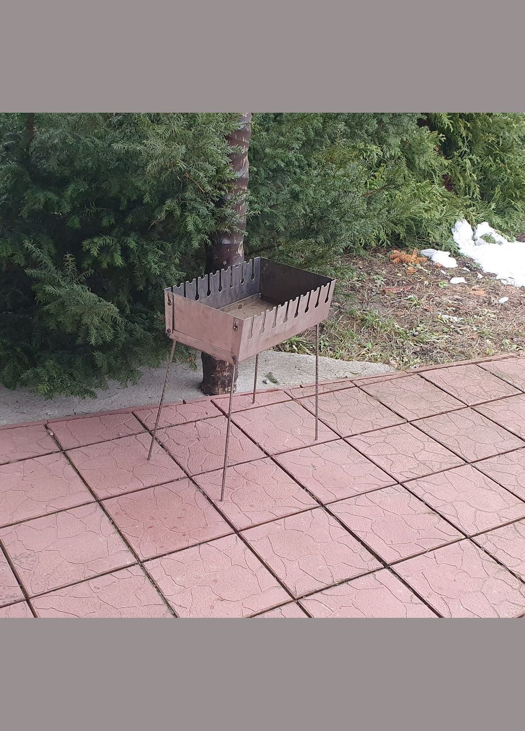 Розбірний мангал валіза на 8 шампурів No Brand (348334736)