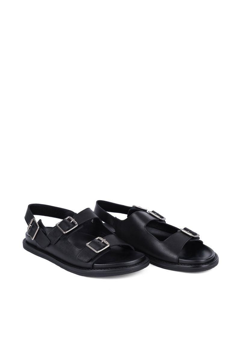 Чоловічі Сандалі 24701-5 Чорний Шкіра Miguel Miratez (368527383)