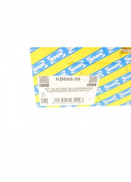 Подушка амортизатора (переднего) + подшипник Nissan Micra 1.0-1.5D 92-03 SNR KB668.08 (opt-om) No Brand (345758334)