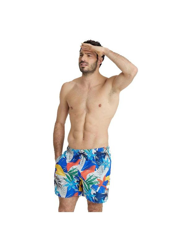 Мужские комбинированные шорты men's beach boxer allover 005251-320 (005251-320) Arena