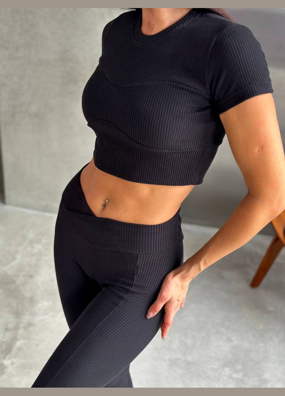 Жіночий спортивний костюм трійка легінси, топ, кофта MonCher (329826808)