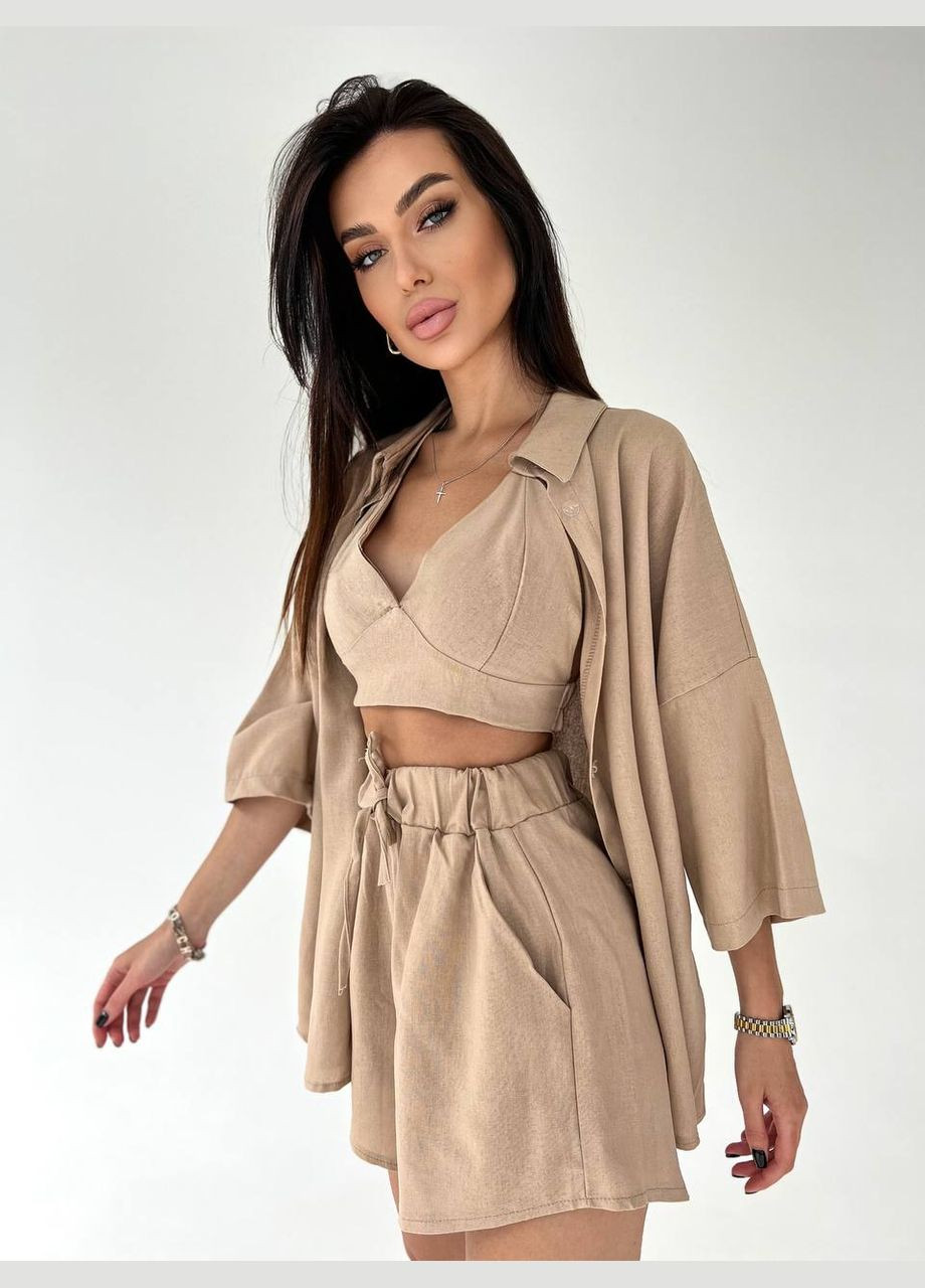 Стильний костюм трійка🥰💎 Luna (329440992)