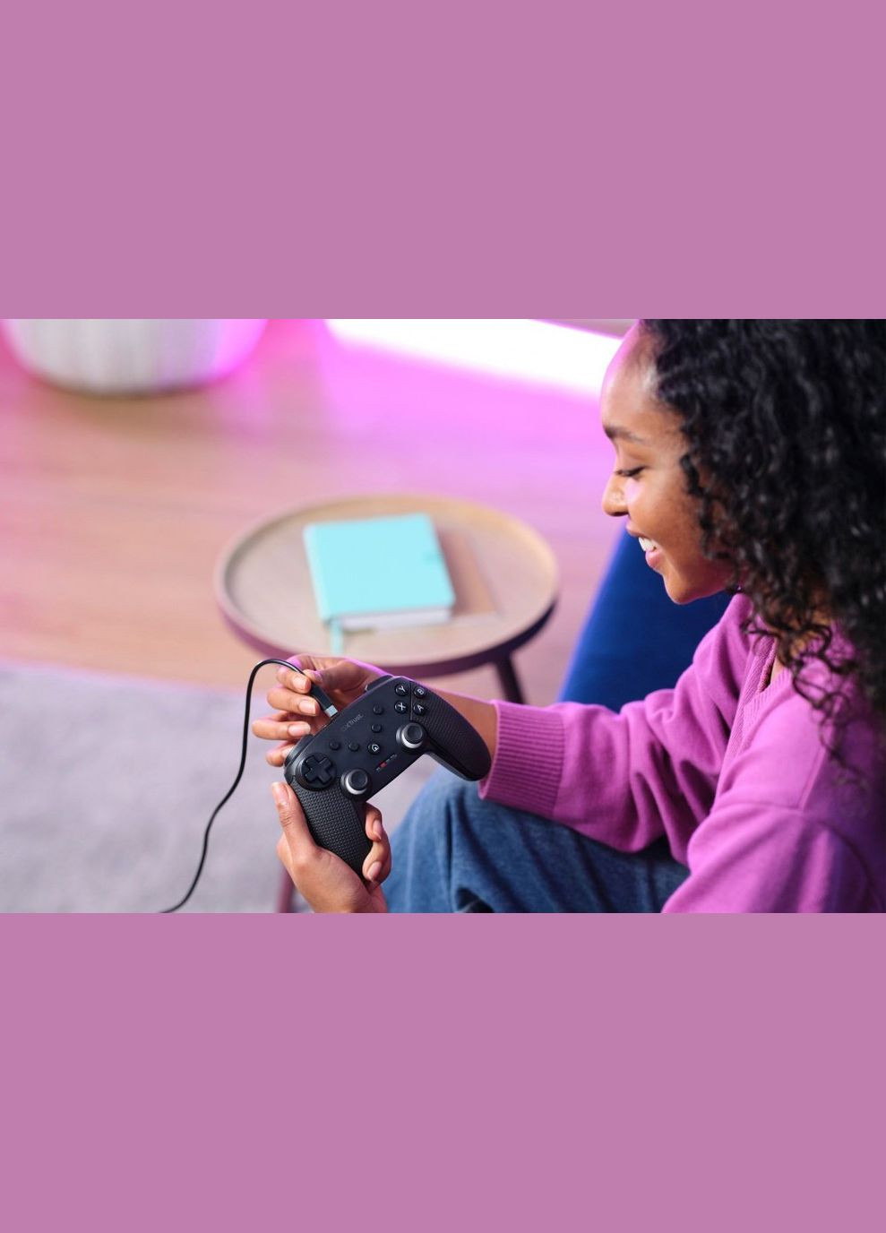 Геймпад GXT 542 MUTA BT, WL, USB BLACK Trust (314928057)