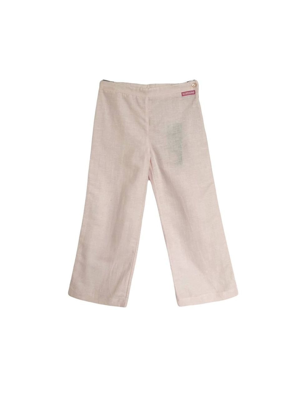 Розовые кэжуал летние брюки Mandarino