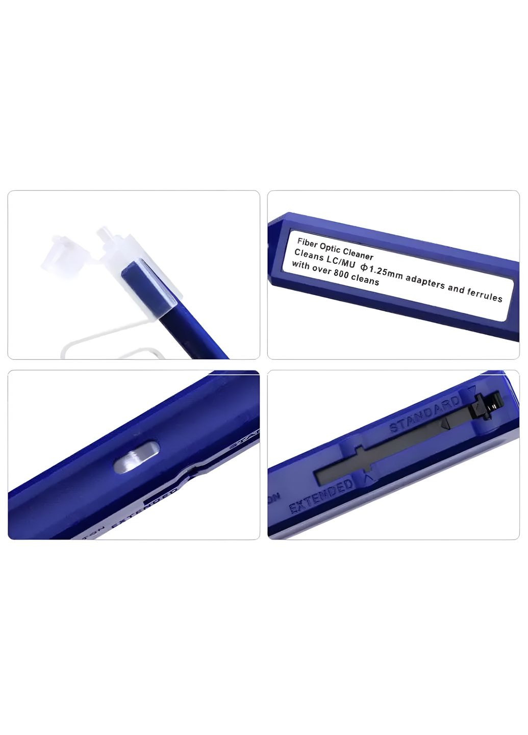 Ручка для очищення волокна One-Click Cleaner LC, MU 1,25 мм NanoConnect (299337735)