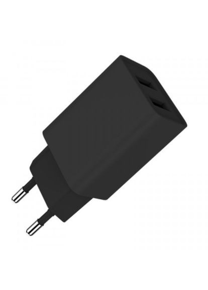Зарядний пристрій (CWCHS015-BK) Colorway 2usb auto id 2.1a (10w) black (268144233)