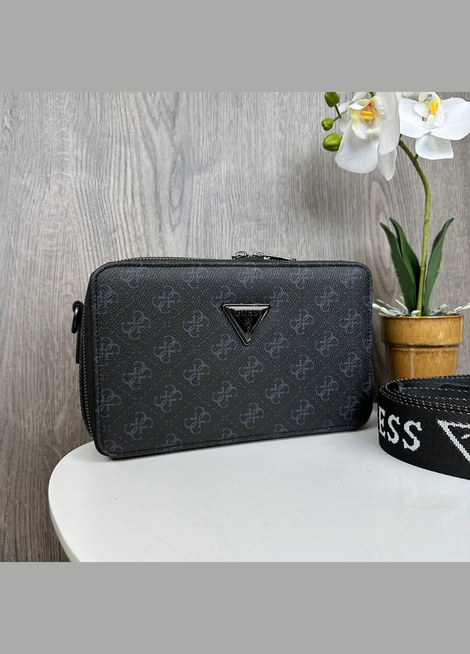 Стильна міні сумочка клатч для дівчат на плече з екошкіри чорна (sku_1571) No Brand (330575601)