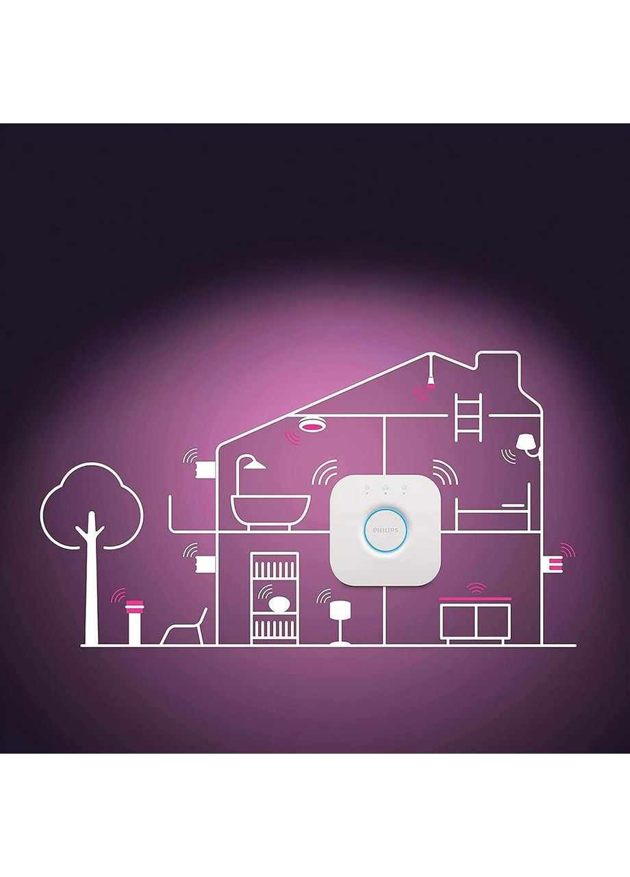 Розумна лампа-свічка Hue E14, 4.5W, тепле світло Philips (372154189)