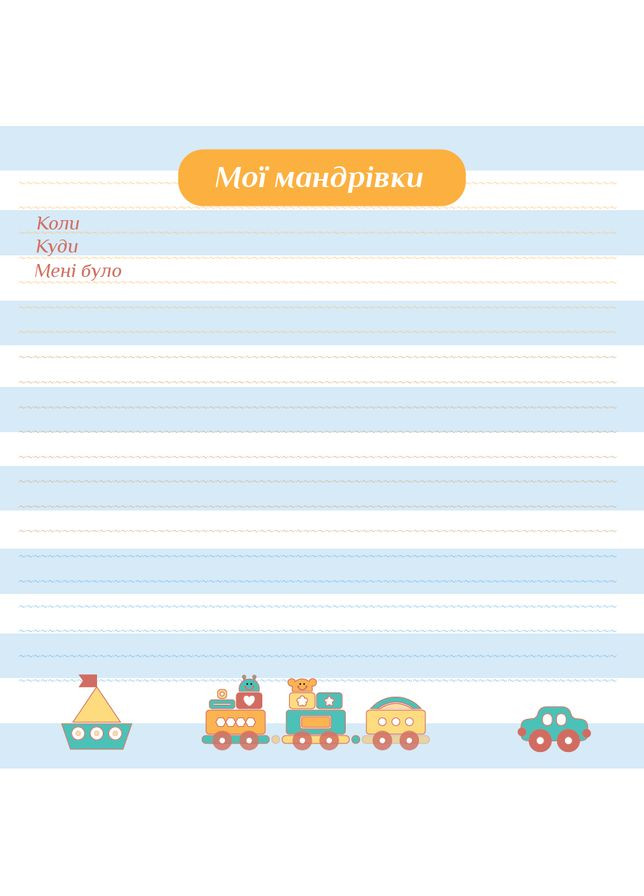 Фотоальбом 20sheet Baby collage Pink w/box (UA) (6239790) EVG (316390571)