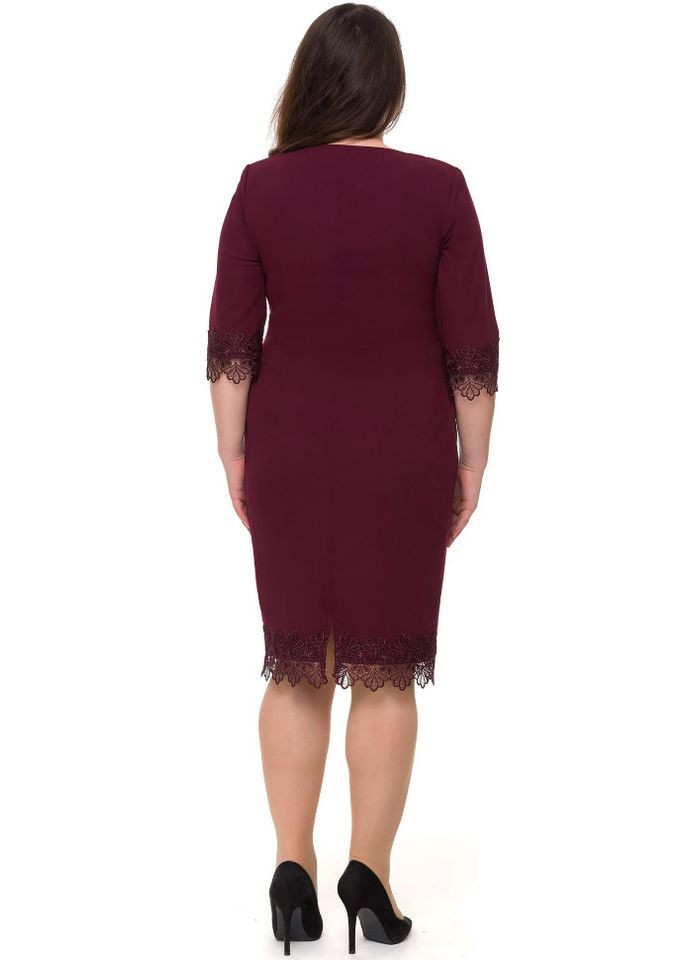Сливовое платье 14115-9 Alenka Plus