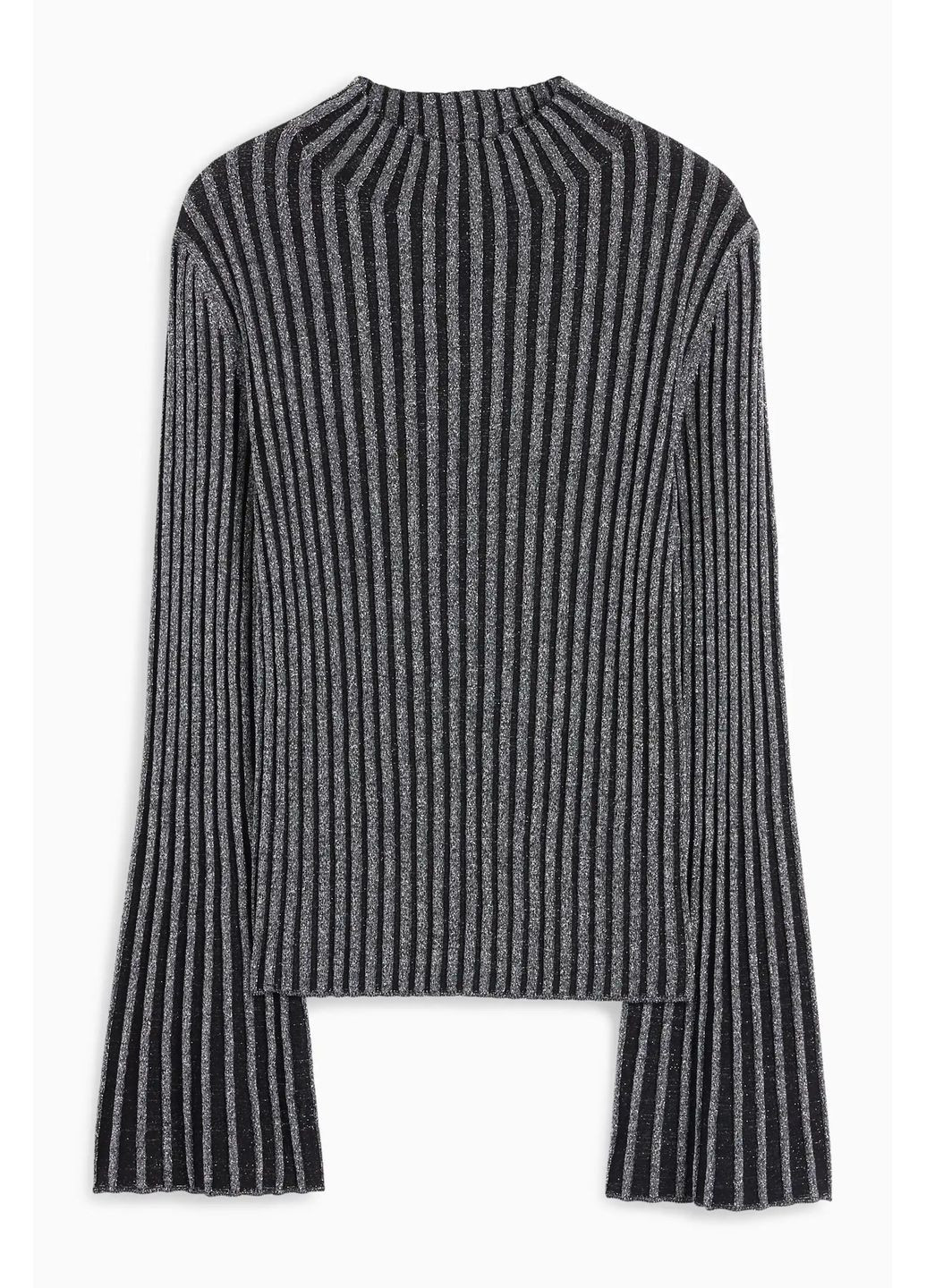 Сірий демісезонний светр в рубчик C&A