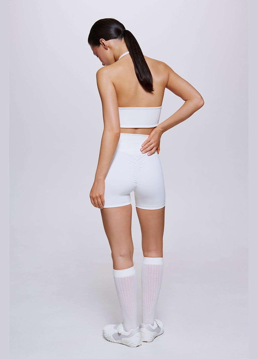 Велосипедки з ефектом push-up 823-1 Papaya (331291043)