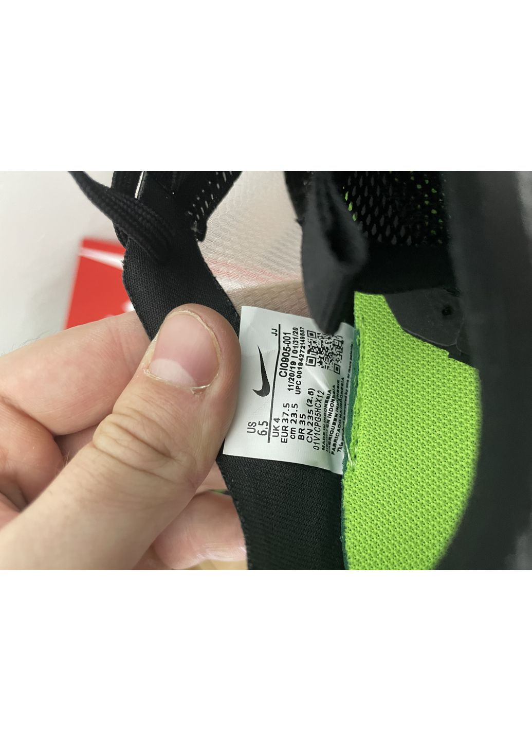 Чорні Осінні кросівки чоловічі nike vista black найк віста No Brand