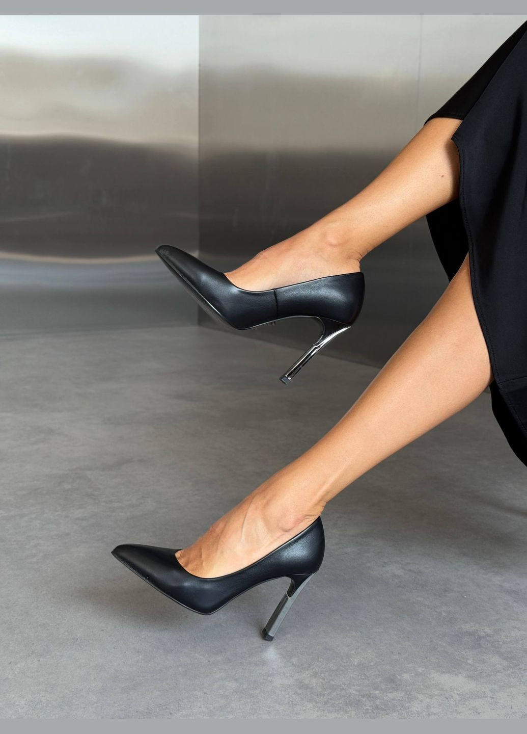 No Brand Стильные женские туфли черный з искусственная кожа, — всесезон (346241546)