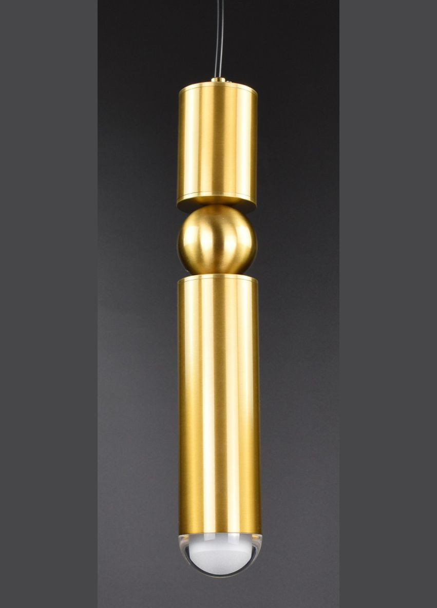 Люстра підвісна на 1 лампочку 26889 Латунь 40-180х10х10 см. Sunnysky (364760014)