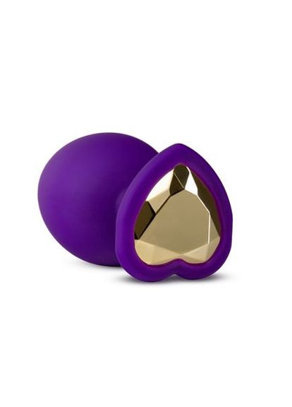 Анальная пробка Temptasia Bling Plug Large Фиолетовая CherryLove Blush (282710019)