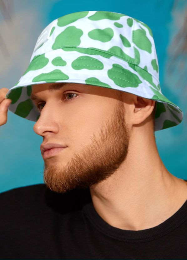 Мужская панама в принте коровы Braxton (322826938)