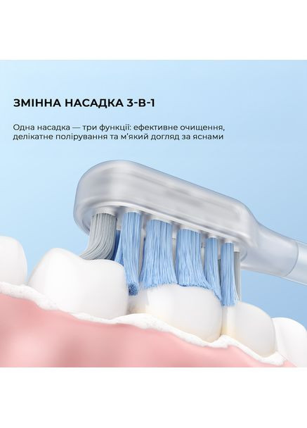 Електрична зубна щітка Fresh Pro Sliver (ATB15A-SIL) Mova (360409639)